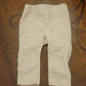 Corduroy off white pant